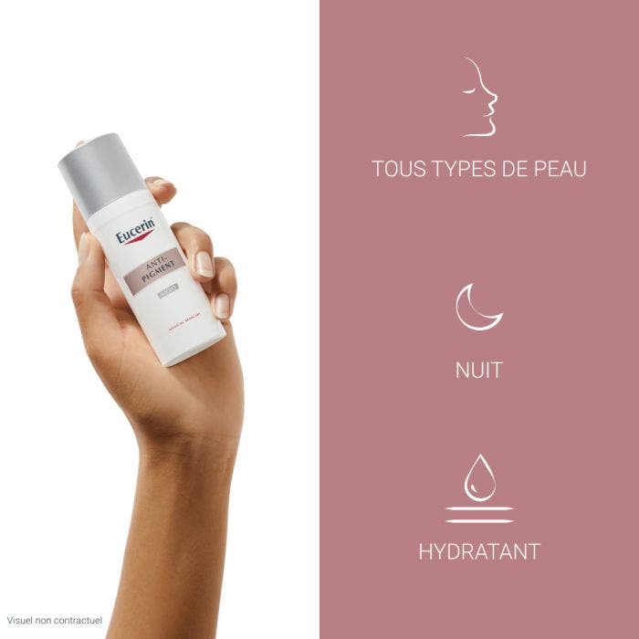 Instantáneamente Evacuación Precaución Tratamiento De Noche Anti-Pigment 50ml- Eucerin - Easypara