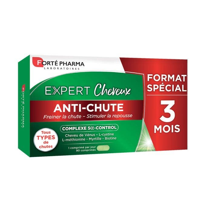 Expert Anticaída 3x30 Comprimidos Forté Pharma