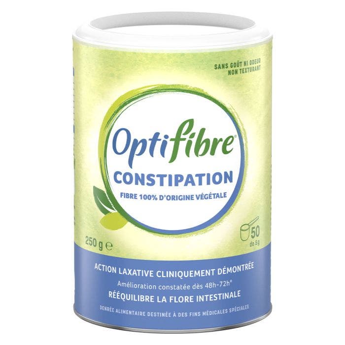 Optifibre Favorece La Actividad Intestinal Polvo 250g Constipation Opti Fibre
