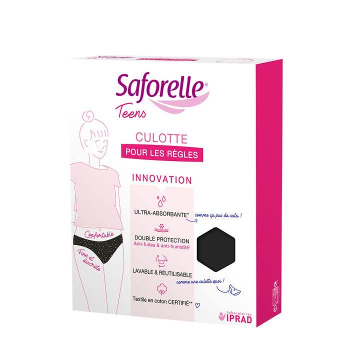 Braguita Ultra absorbentes Primeras Reglas XS Teens Saforelle