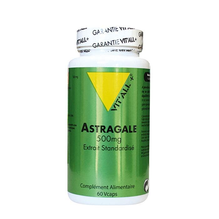 + Astragalo 60 Capsulas 500 mg 500mg Vit'All+