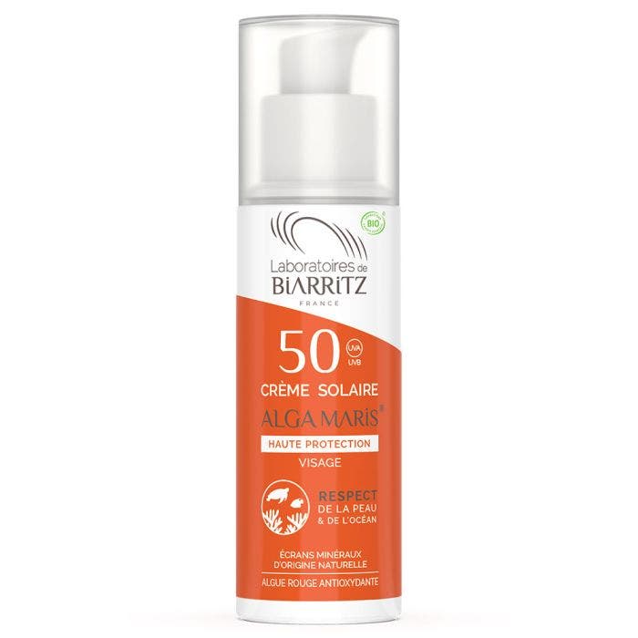 Algamaris Crema Solar Rostro Spf50 Bio 50ml Alga Maris Laboratoires De Biarritz
