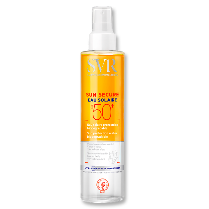 Agua Solar Protectora Biodegradable SPF50+ 200ml Sun Secure Svr
