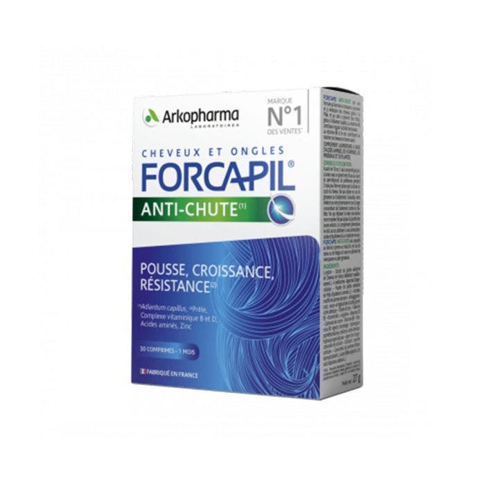 Anticaída del cabello Forcapil 30 Comprimés Forcapil Arkopharma