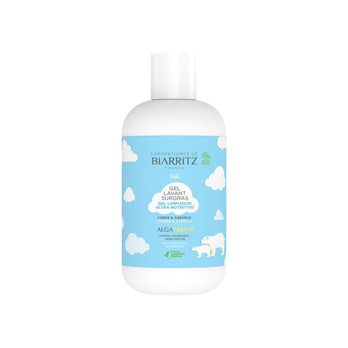 Gel Lavant Surgras Bebe Bio Corps Et Cheveux Nettoie En Douceur Alga Natis 0ml Laboratoires De Biarritz Easypara