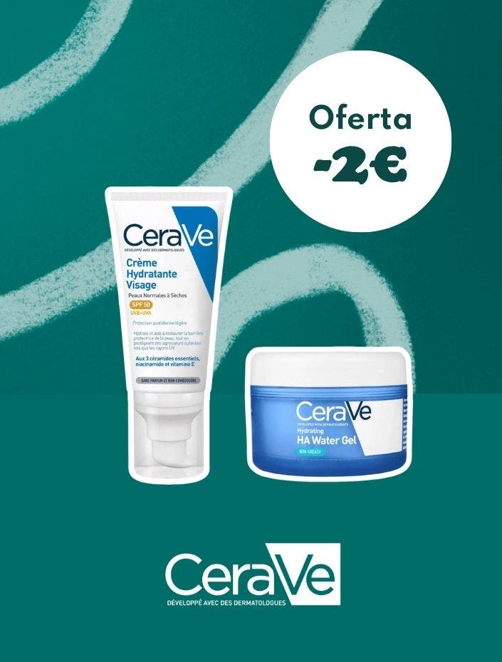 Regalo por compra Productos faciales CeraVe