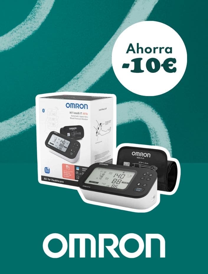 Regalo por compra Tensiómetros Omron M7, RS7 y M4