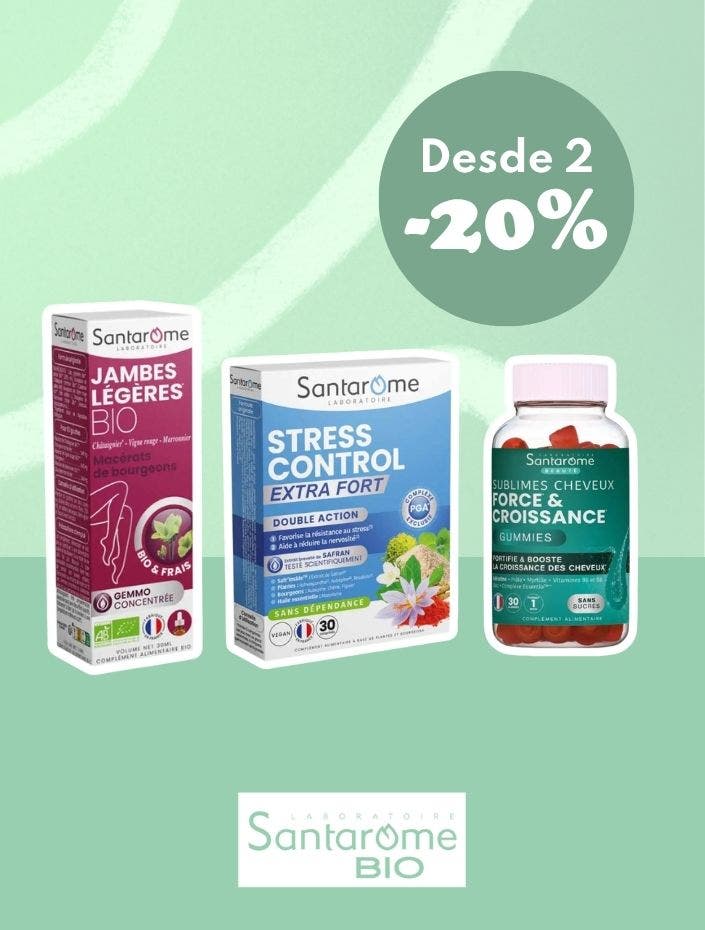 Regalo por compra Gamas Gemmo / Sueño / Estrés / Micronutrición de Santarome