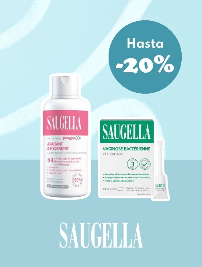 Regalo por compra 3 productos Saugella