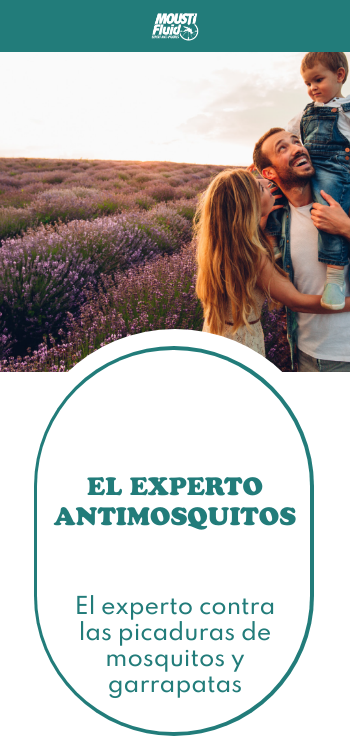 Productos Moustifluid antimosquitos
