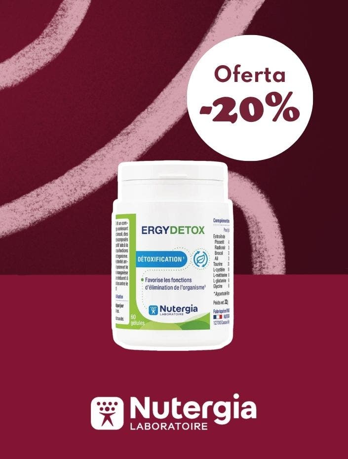 Regalo por compra Complementos alimenticios detox Nutergia
